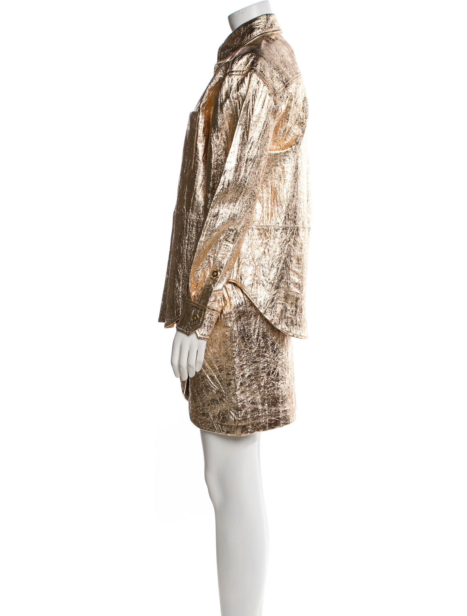 Zadig & Voltaire Leather Skirt Set w/ Tags