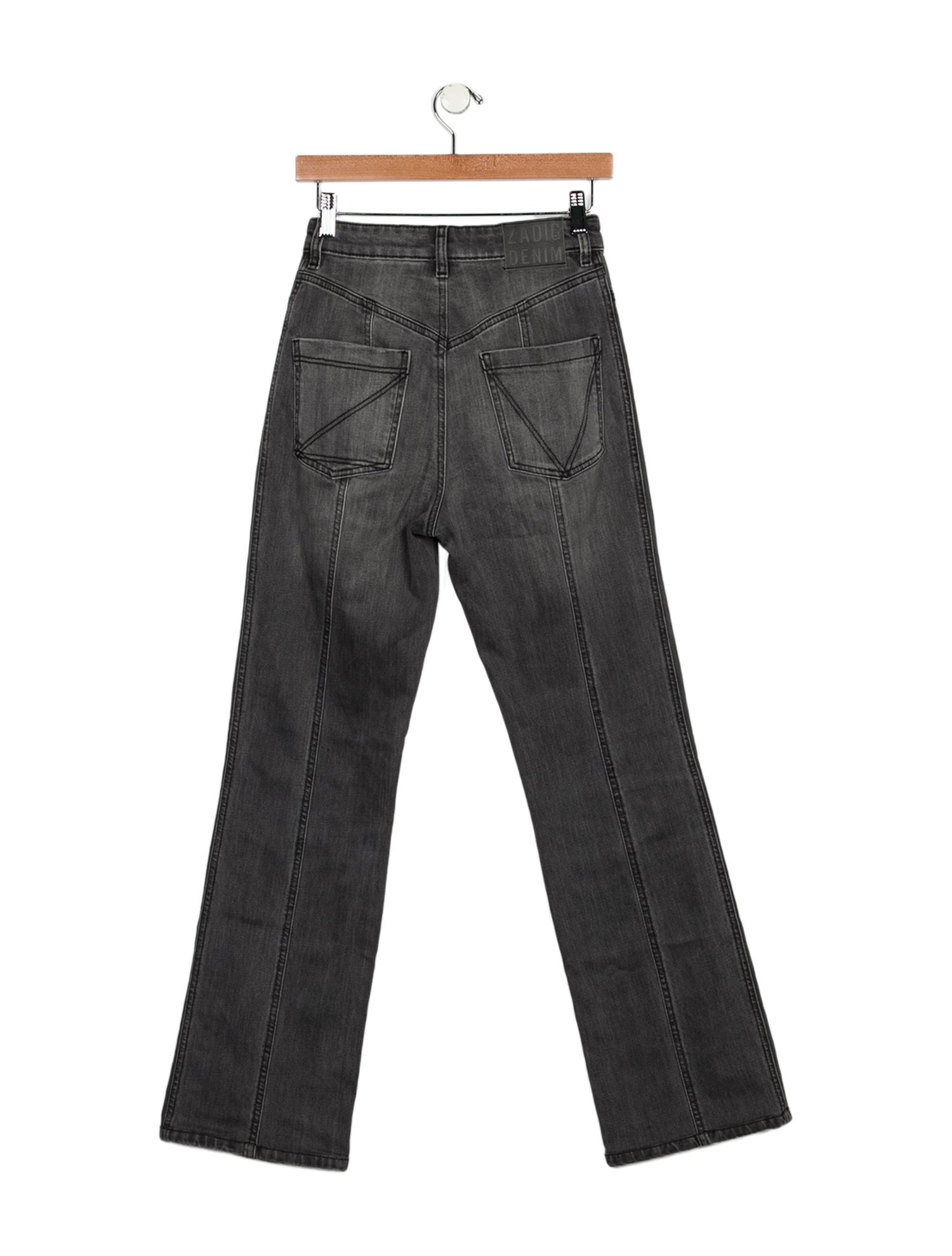 Zadig & Voltaire High-Rise Straight Leg Jeans