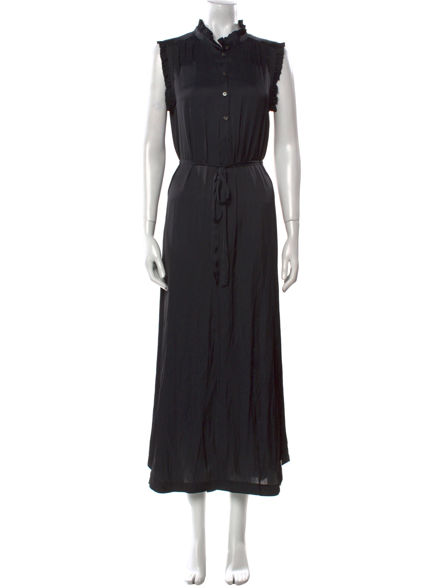 Zadig & Voltaire Mock Neck Long Dress