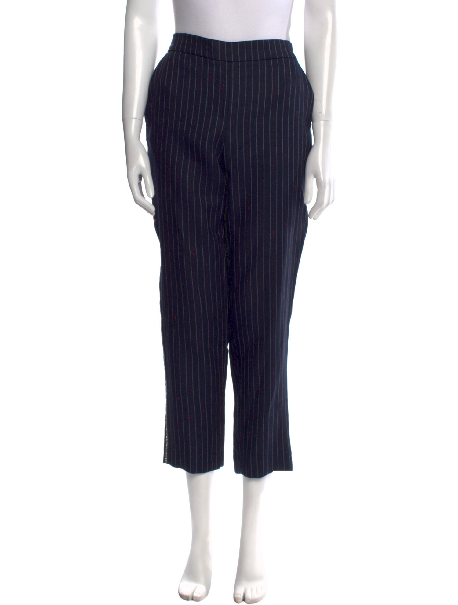 Zadig & Voltaire Striped Straight Leg Pants