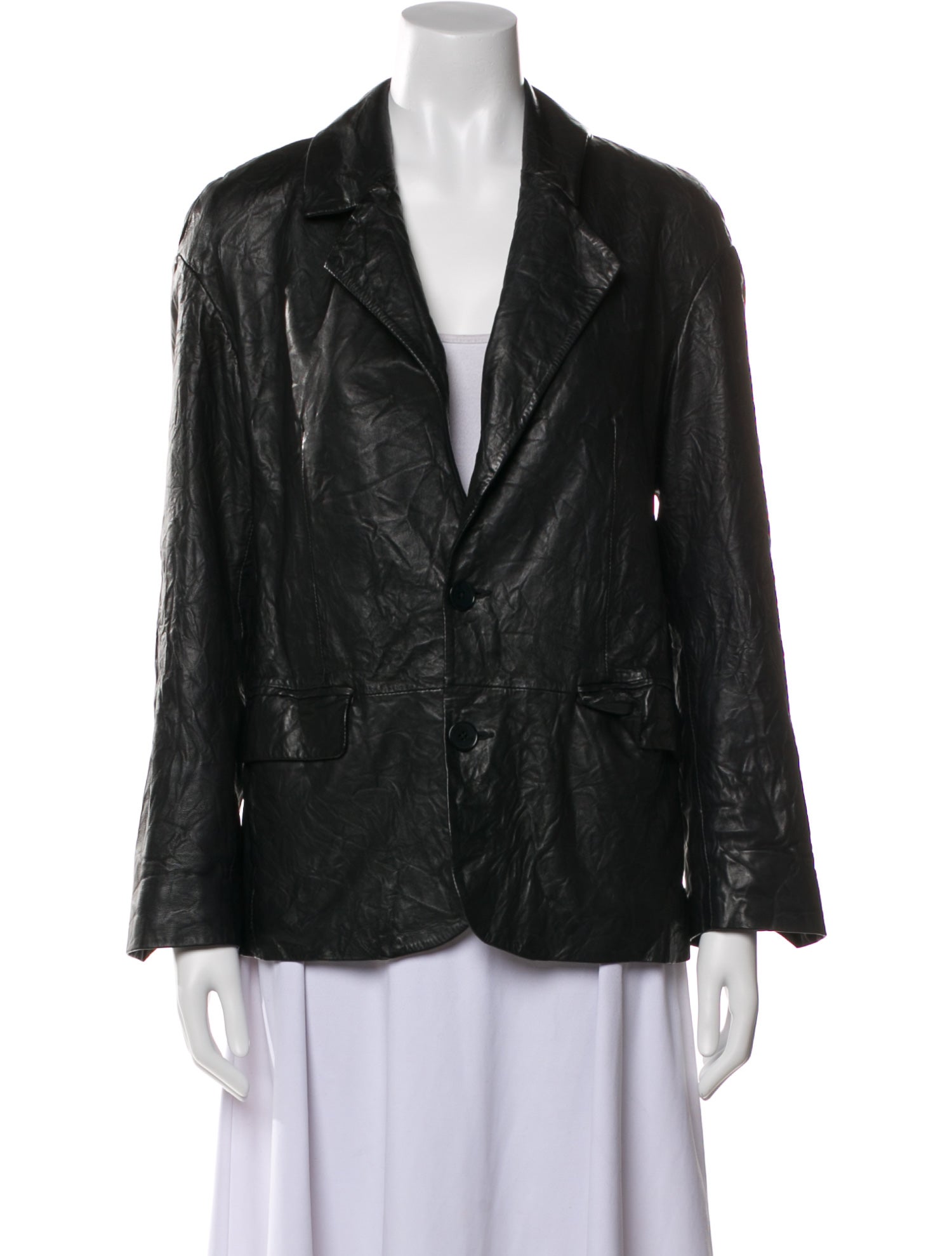 Zadig & Voltaire Leather Blazer