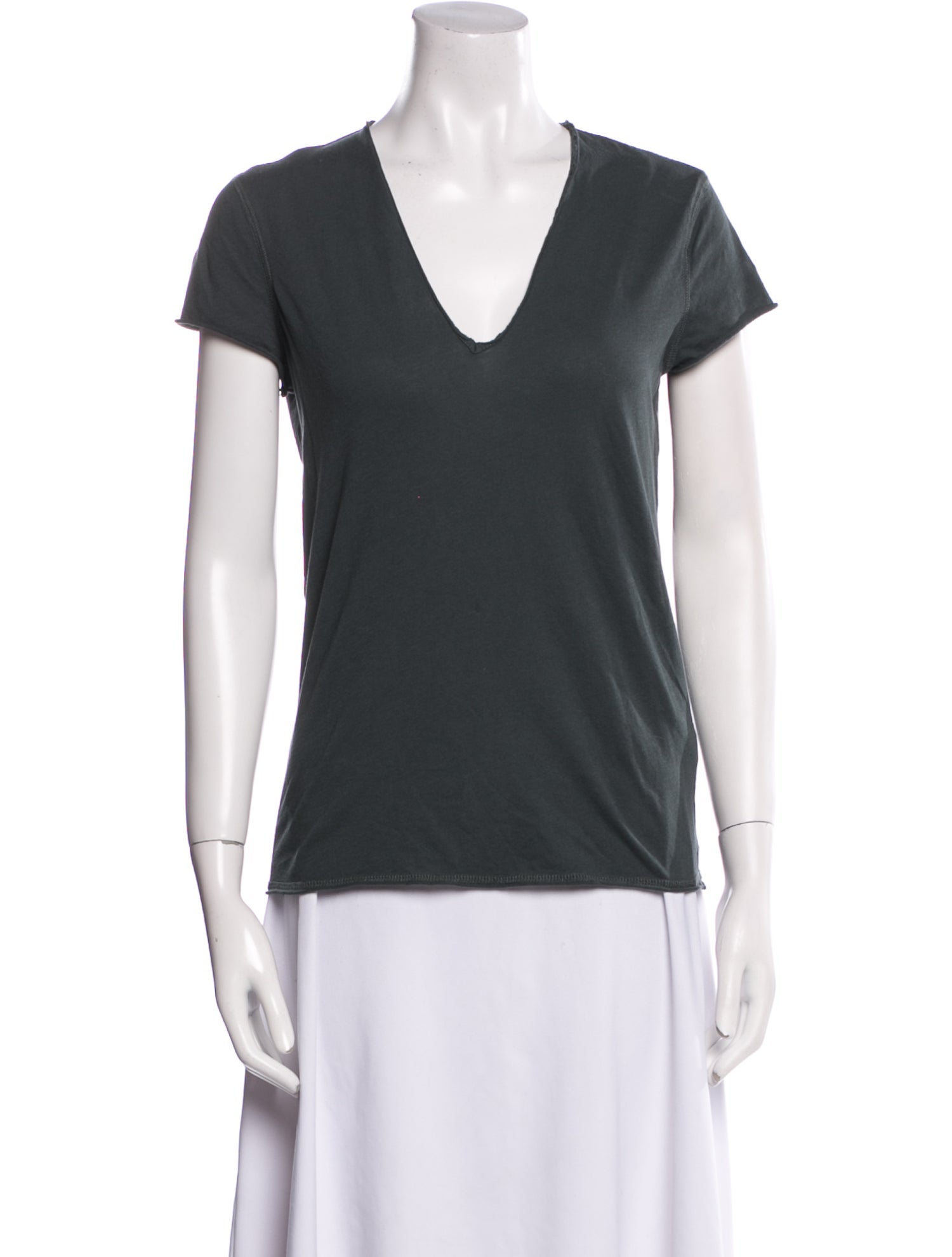 Zadig & Voltaire V-Neck Short Sleeve T-Shirt