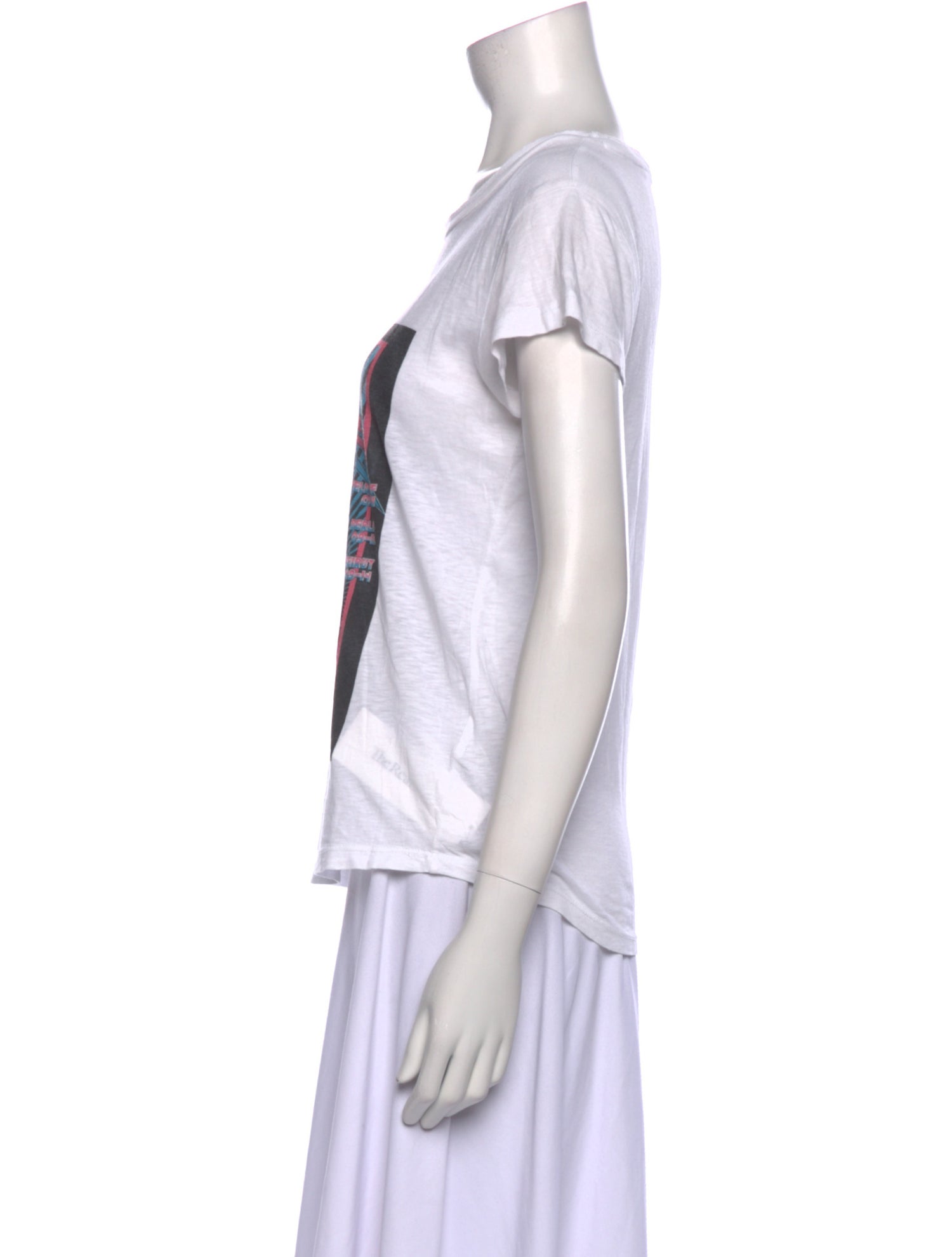 Zadig & Voltaire Graphic Print Scoop Neck T-Shirt