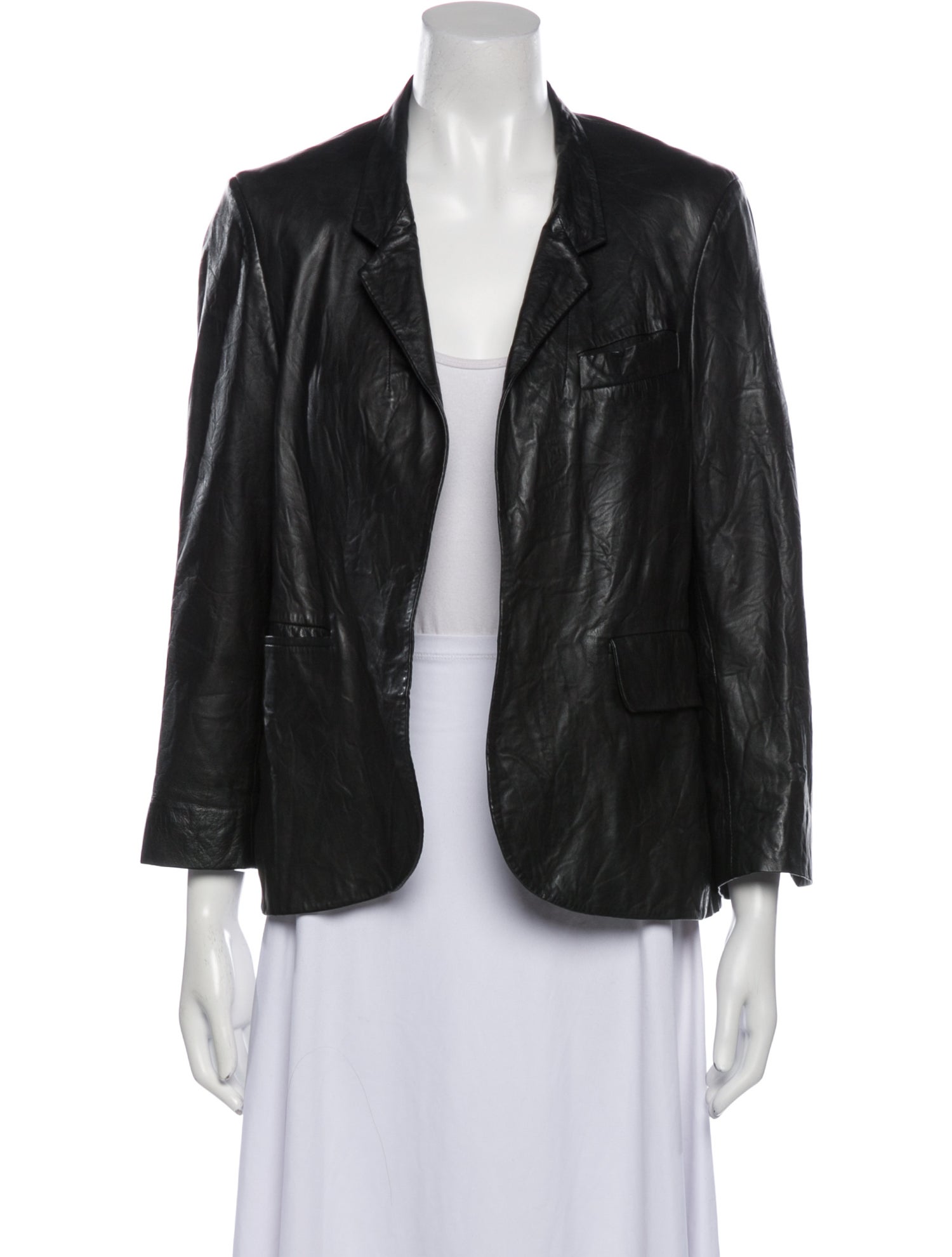 Zadig & Voltaire Leather Blazer