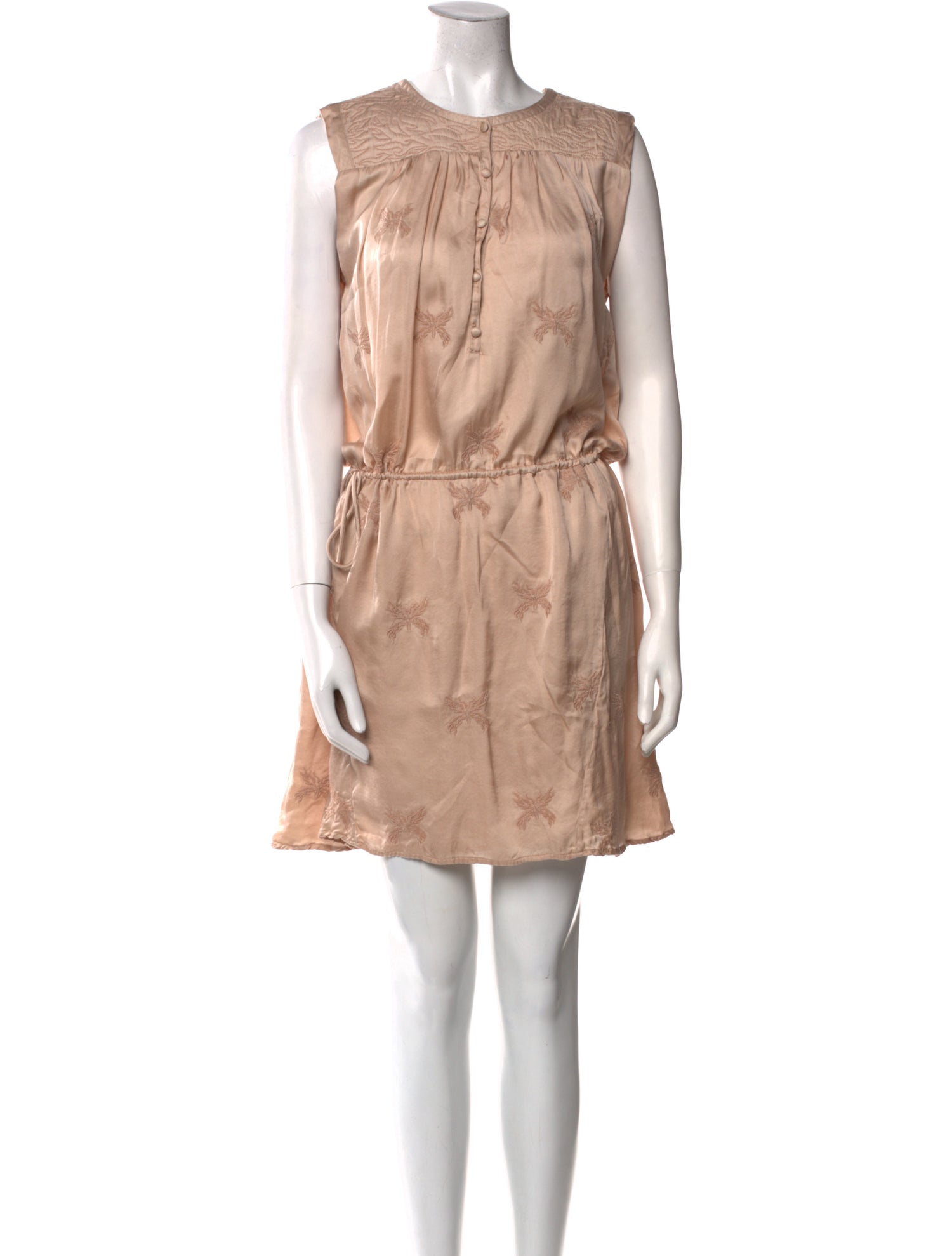 Zadig & Voltaire Crew Neck Mini Dress