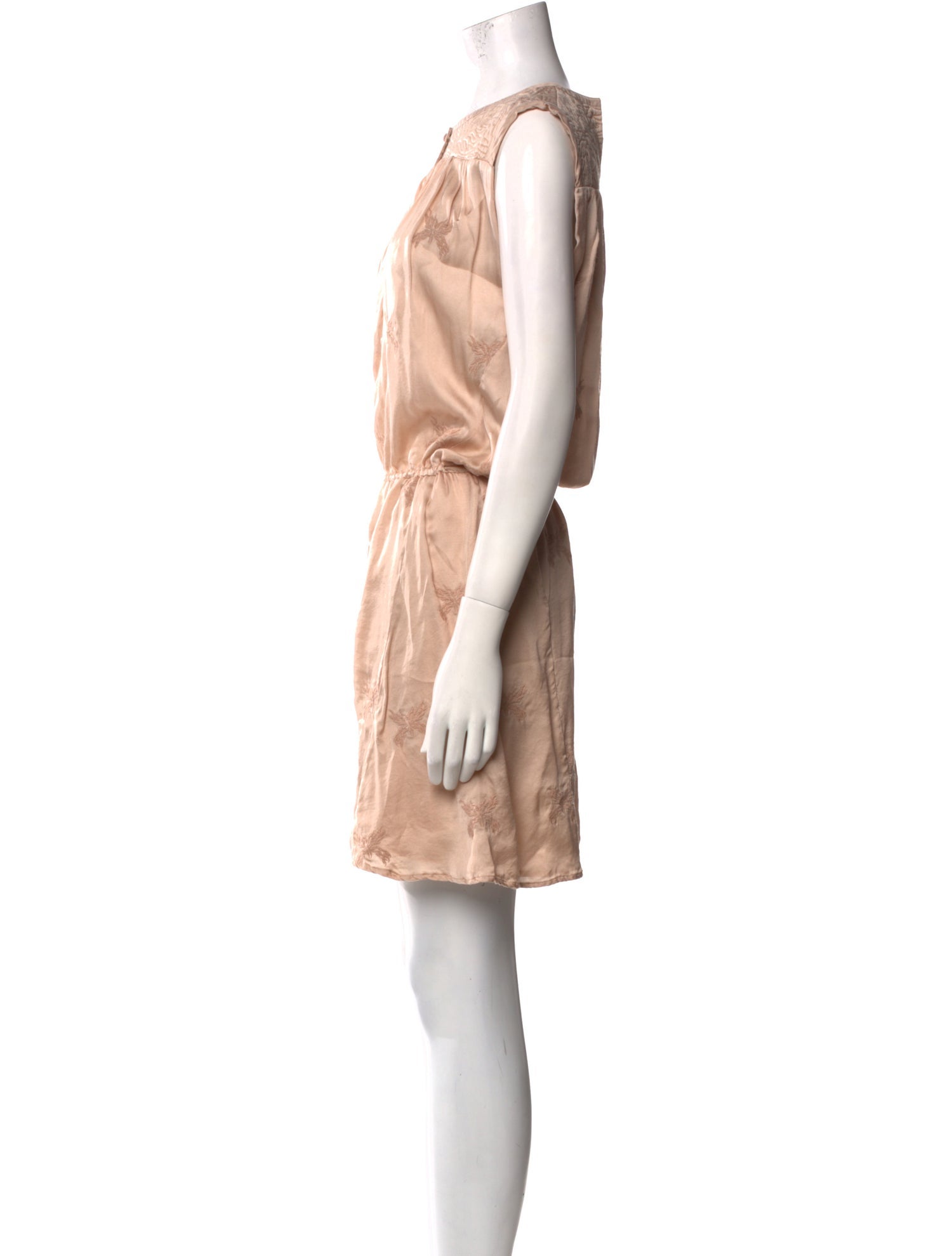 Zadig & Voltaire Crew Neck Mini Dress