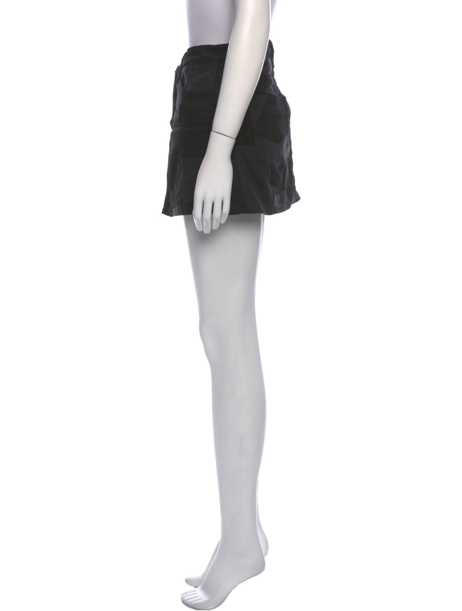 Zadig & Voltaire Embroidered Accent Mini Skirt