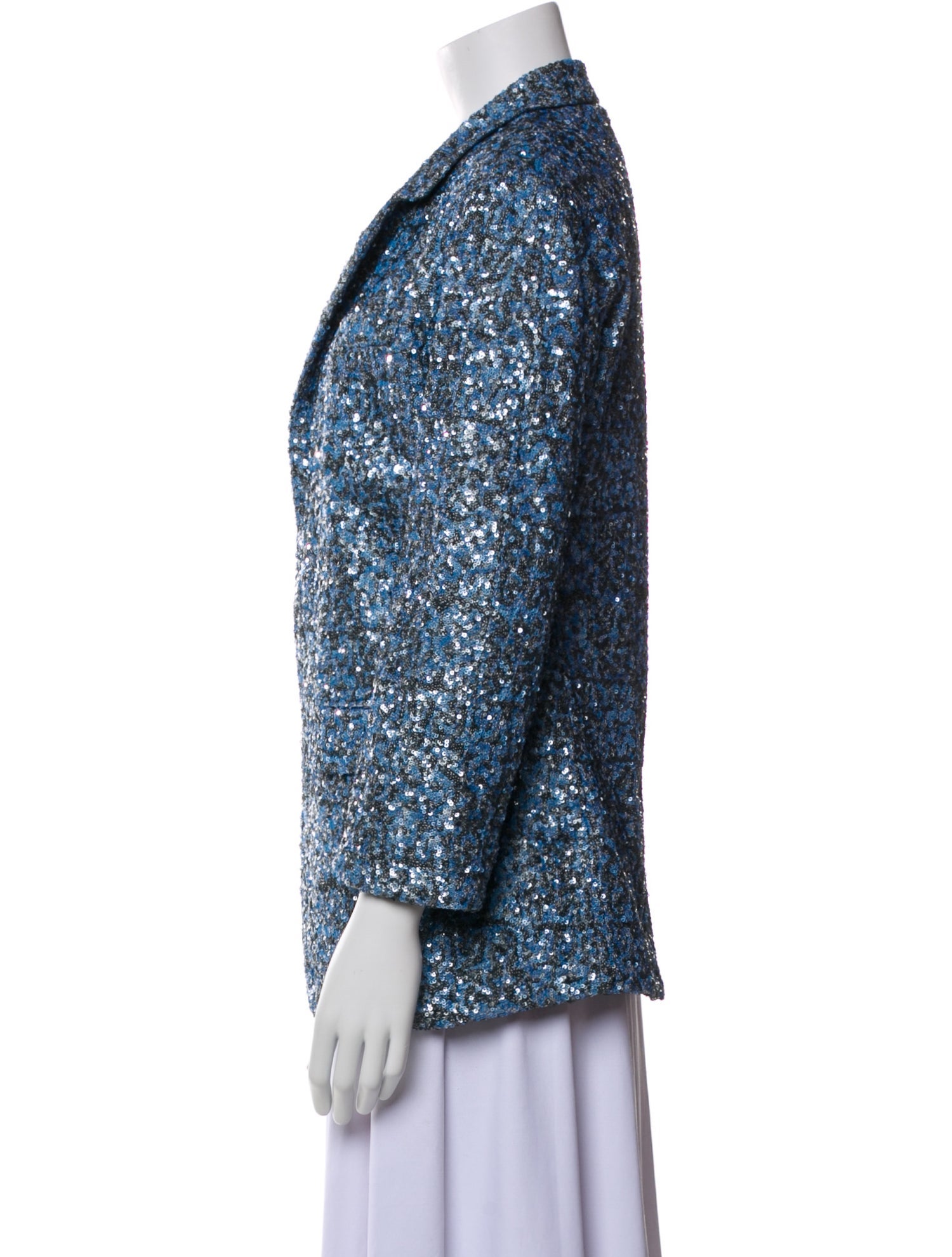 Zadig & Voltaire Silk Printed Blazer