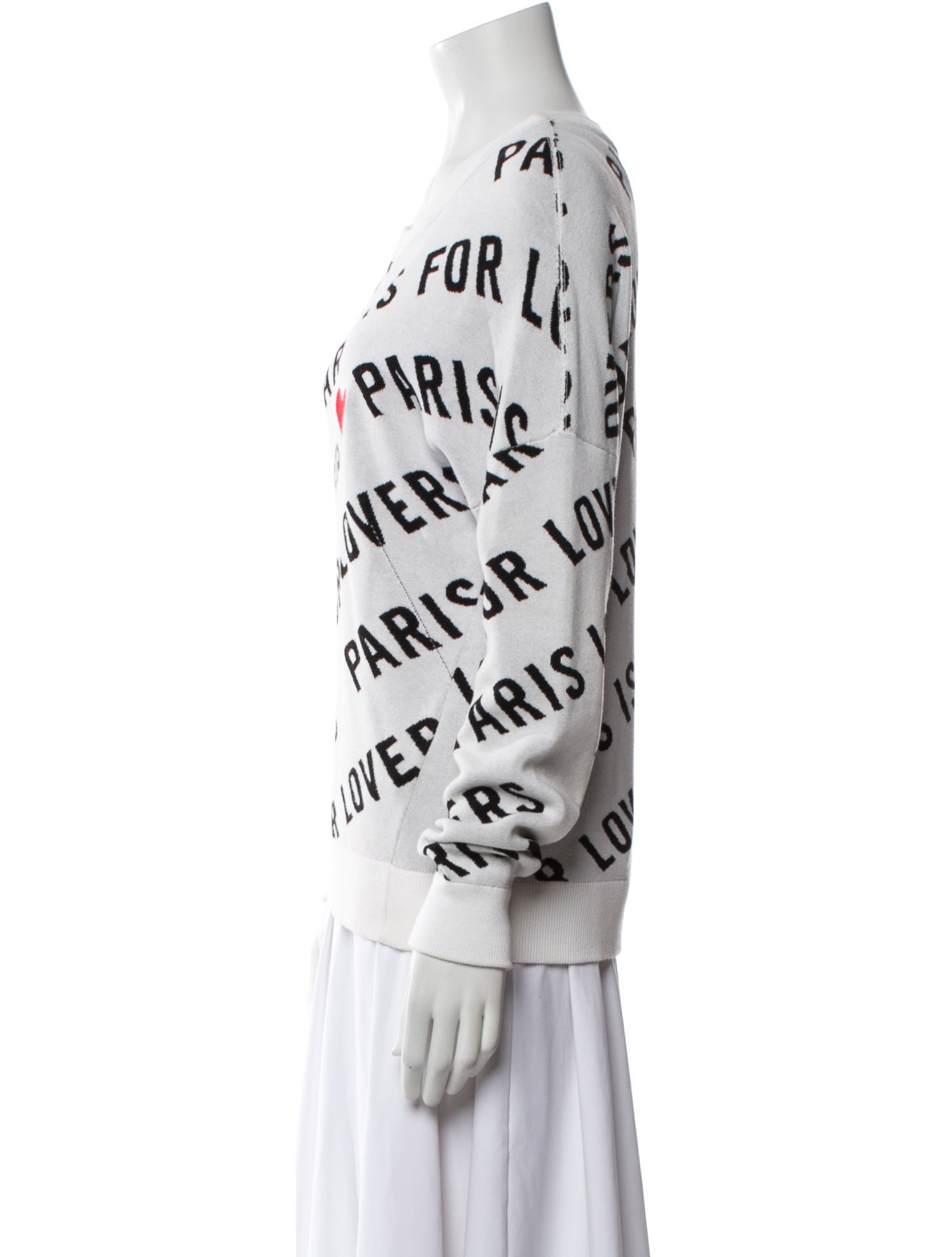 Zadig & Voltaire Graphic Print Crew Neck Sweatshirt