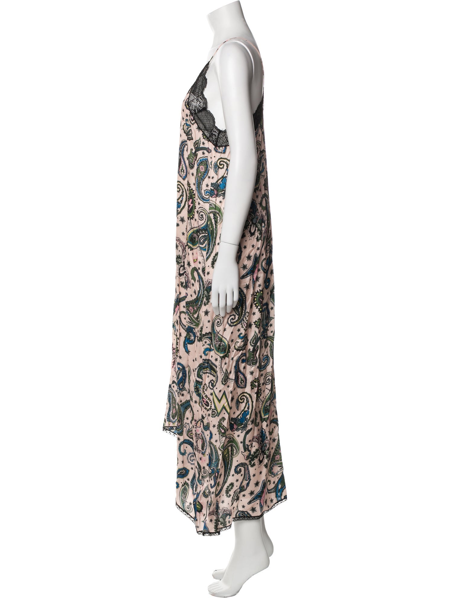 Zadig & Voltaire Paisley Print Midi Length Dress