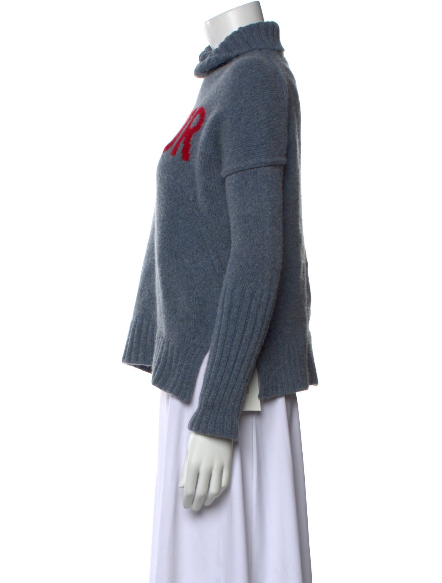 Zadig & Voltaire Merino Wool Graphic Print Sweater