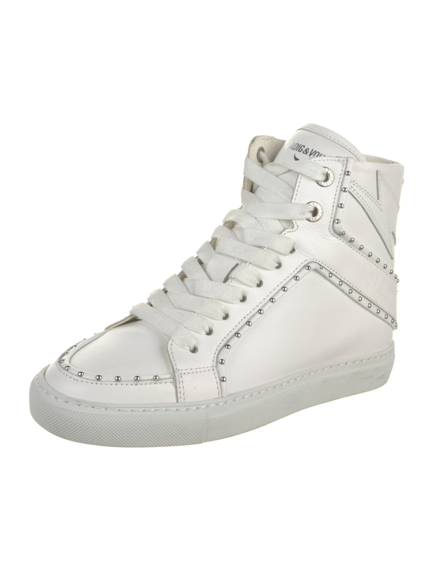 Zadig & Voltaire Leather Combat Boots