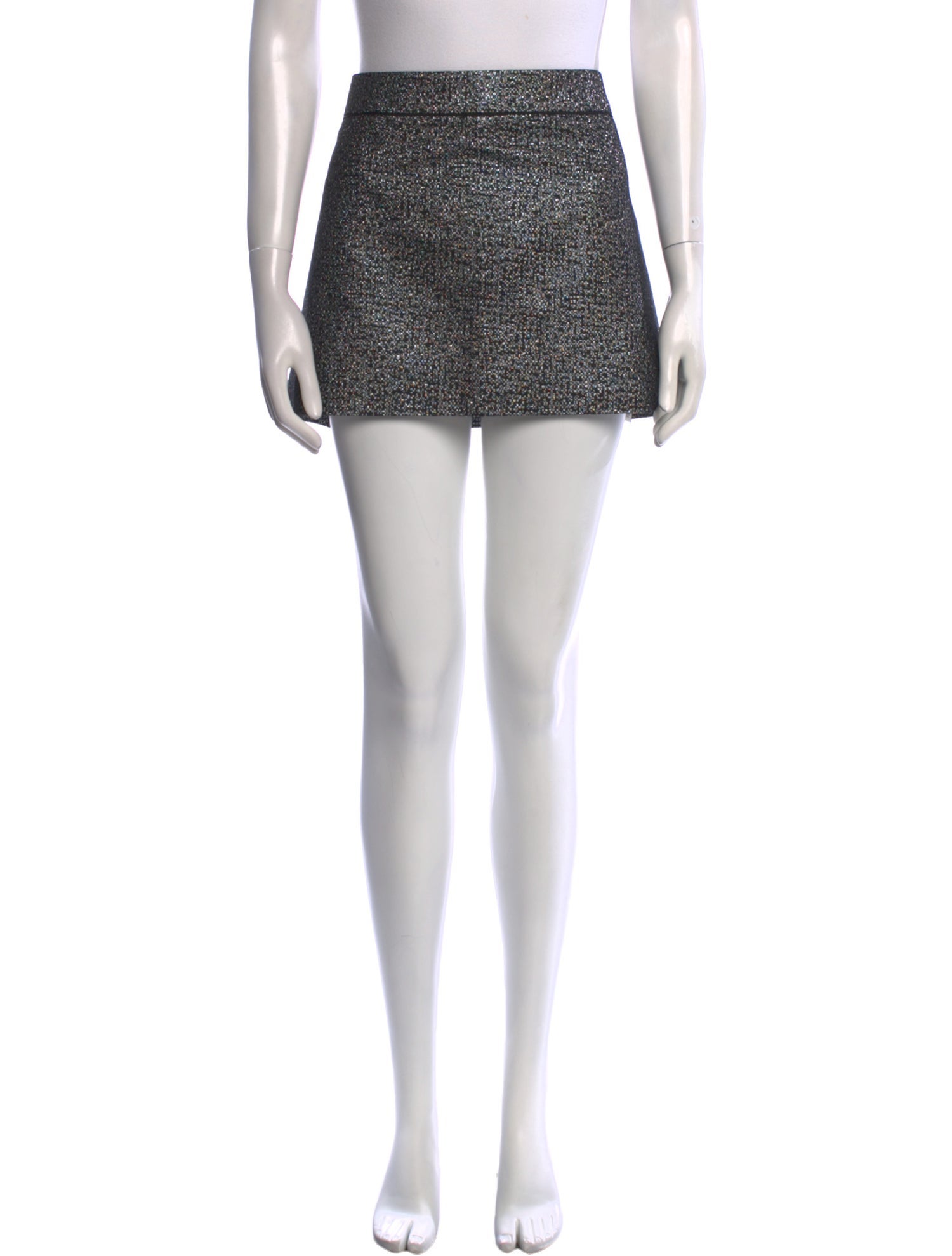 Zadig & Voltaire Glitter Accents Mini Skirt