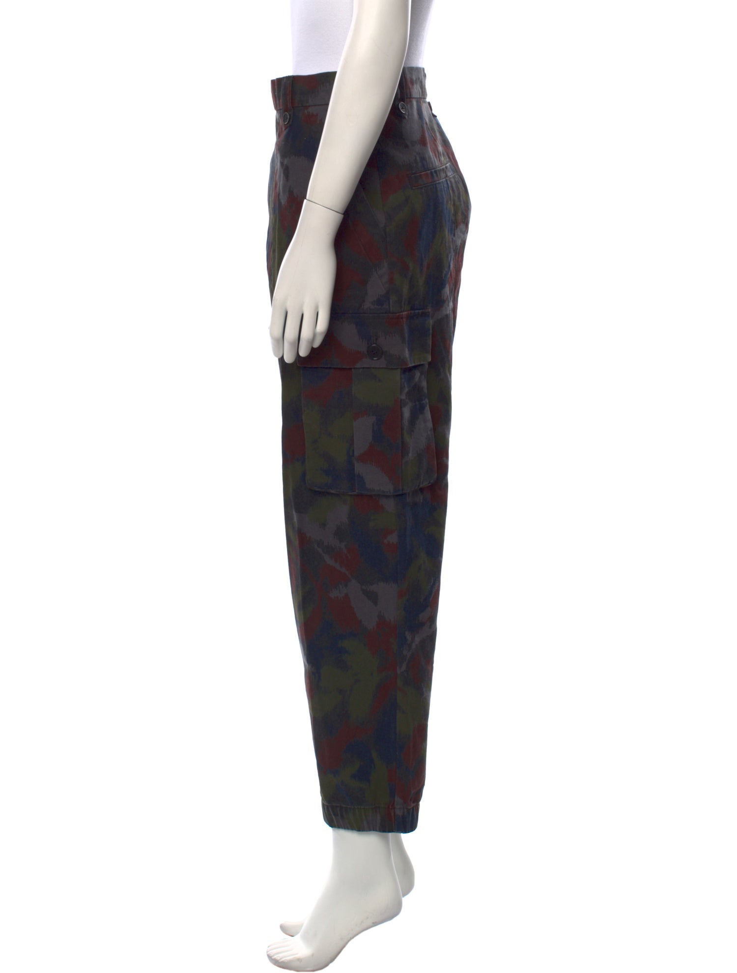 Zadig & Voltaire Camouflage Print Straight Leg Pants w/ Tags