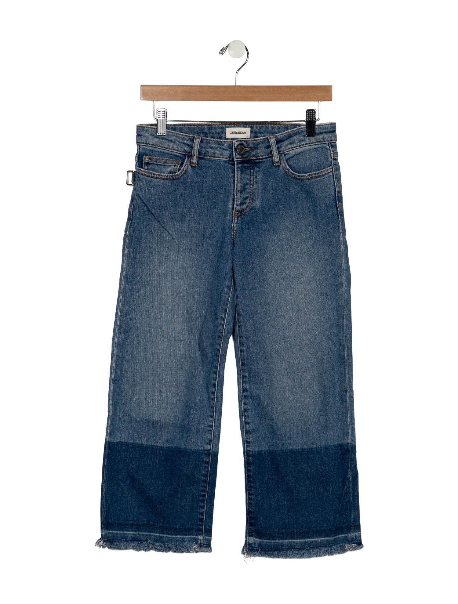 Zadig & Voltaire Low-Rise Wide Leg Jeans