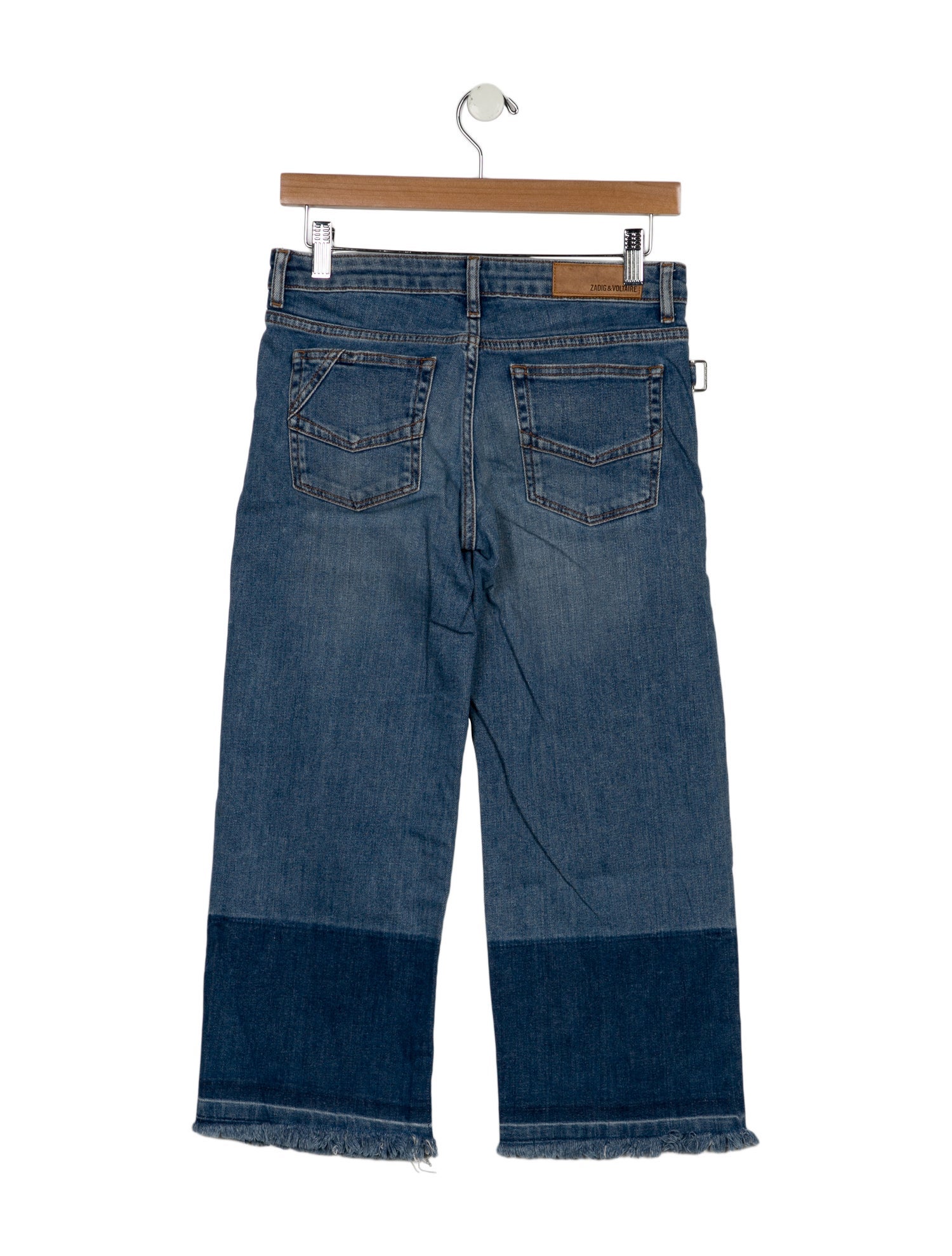 Zadig & Voltaire Low-Rise Wide Leg Jeans