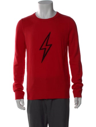 Zadig & Voltaire Wool Graphic Print Pullover