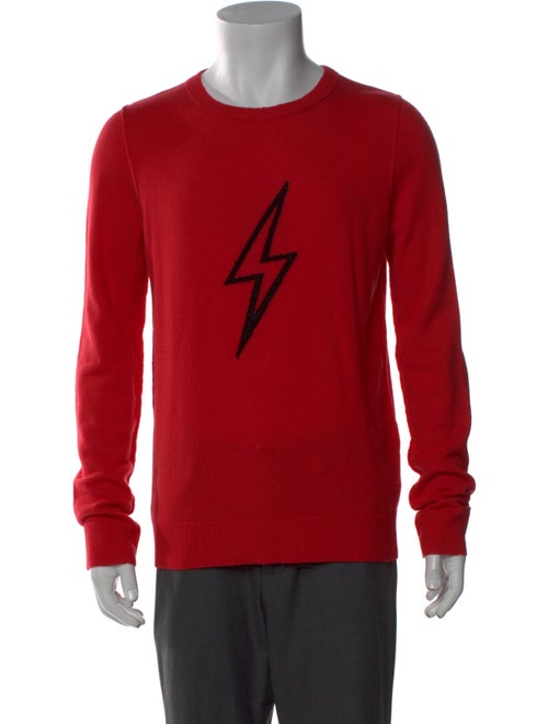 Zadig & Voltaire Wool Graphic Print Pullover