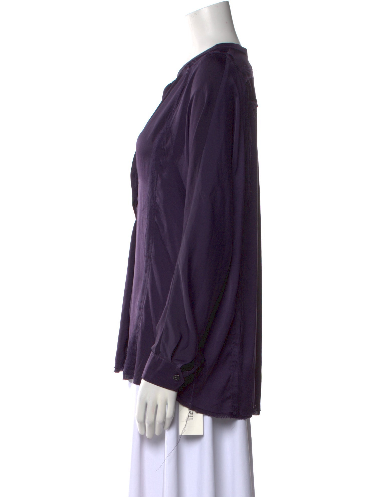 Zadig & Voltaire V-Neck Long Sleeve Blouse