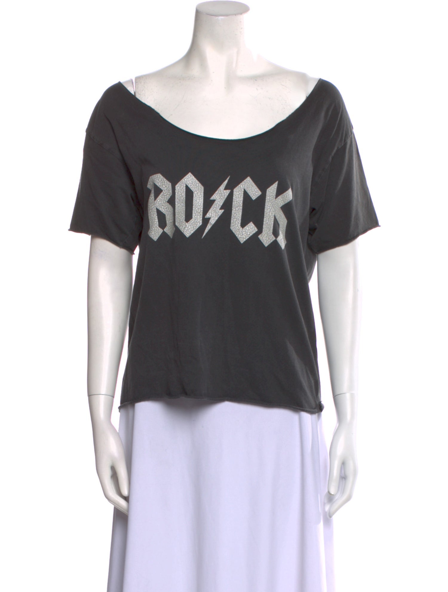 Zadig & Voltaire Graphic Print Scoop Neck T-Shirt