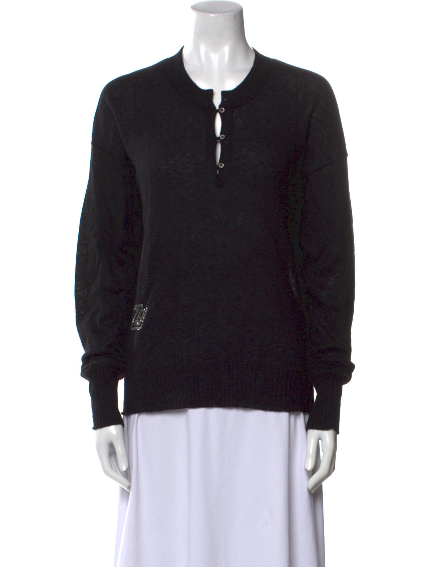 Zadig & Voltaire Cashmere Crew Neck Sweater