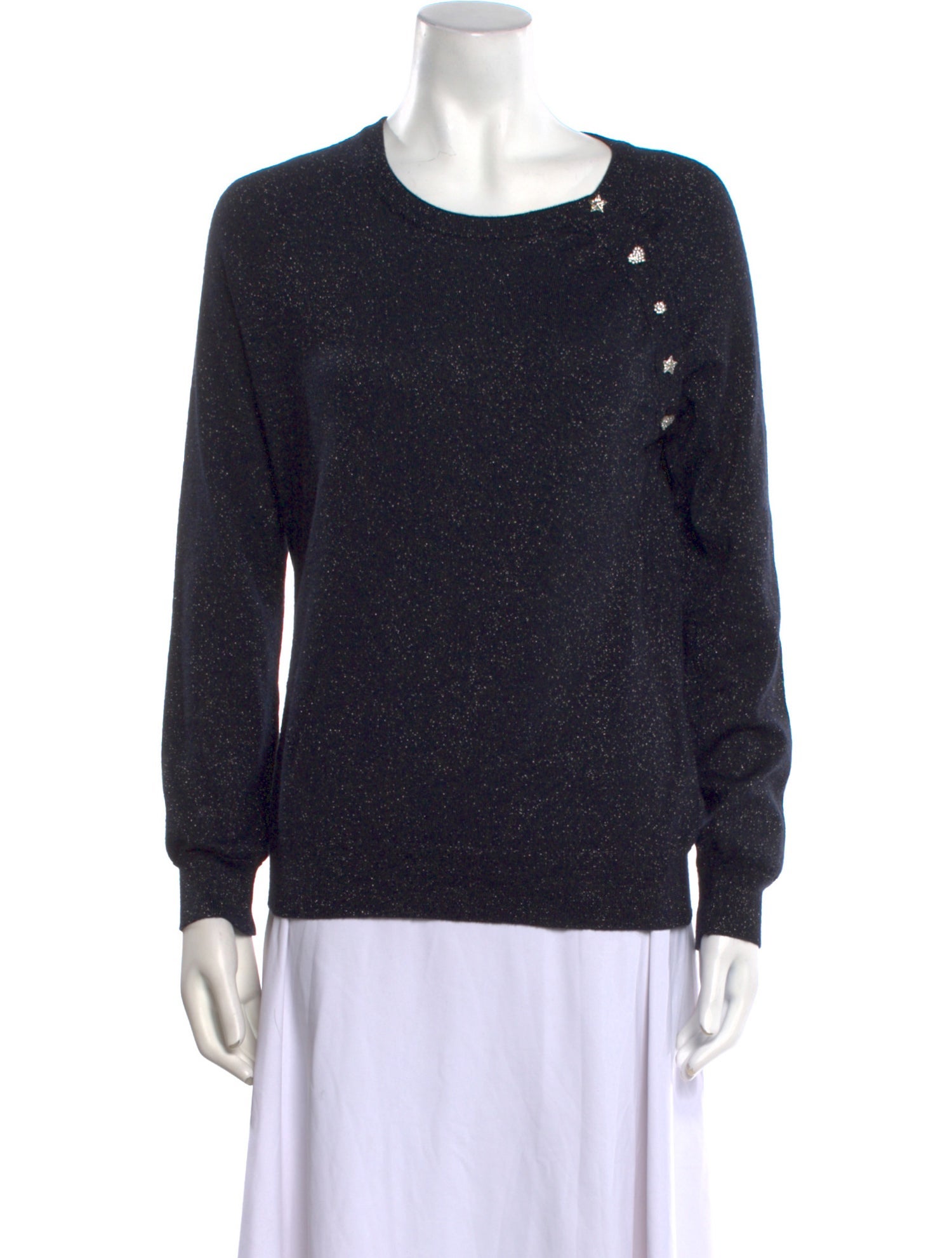 Zadig & Voltaire Merino Wool Scoop Neck Sweater