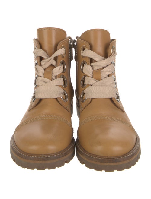 Zadig & Voltaire Leather Combat Boots