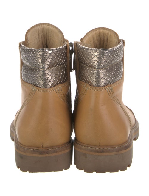 Zadig & Voltaire Leather Combat Boots