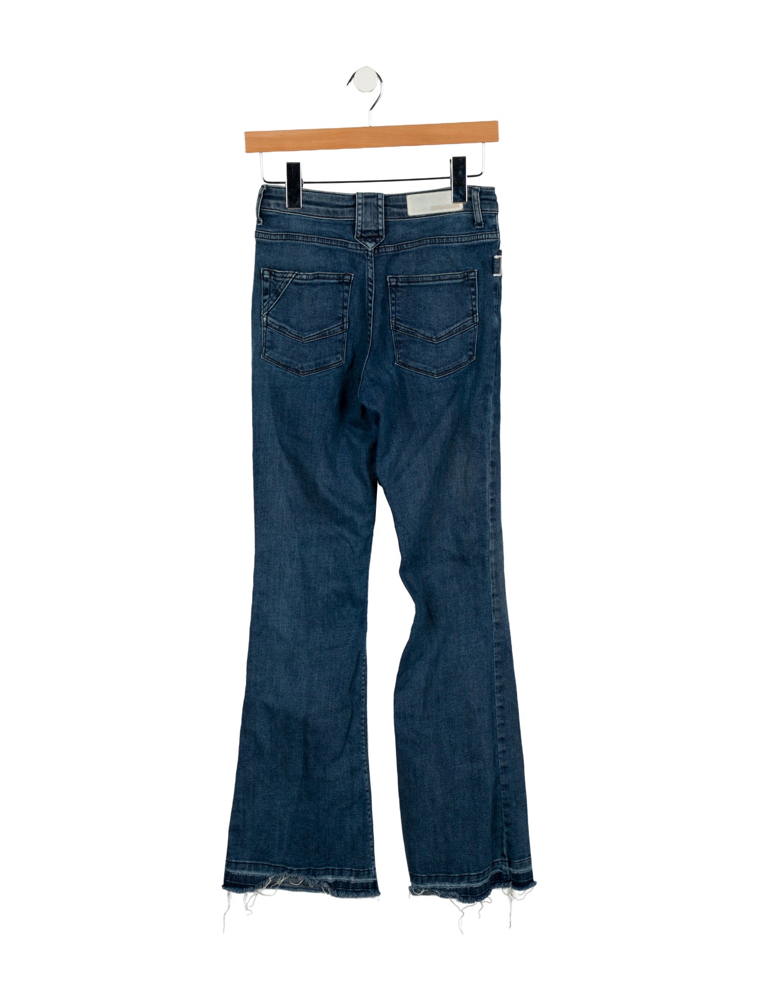 Zadig & Voltaire Mid-Rise Wide Leg Jeans