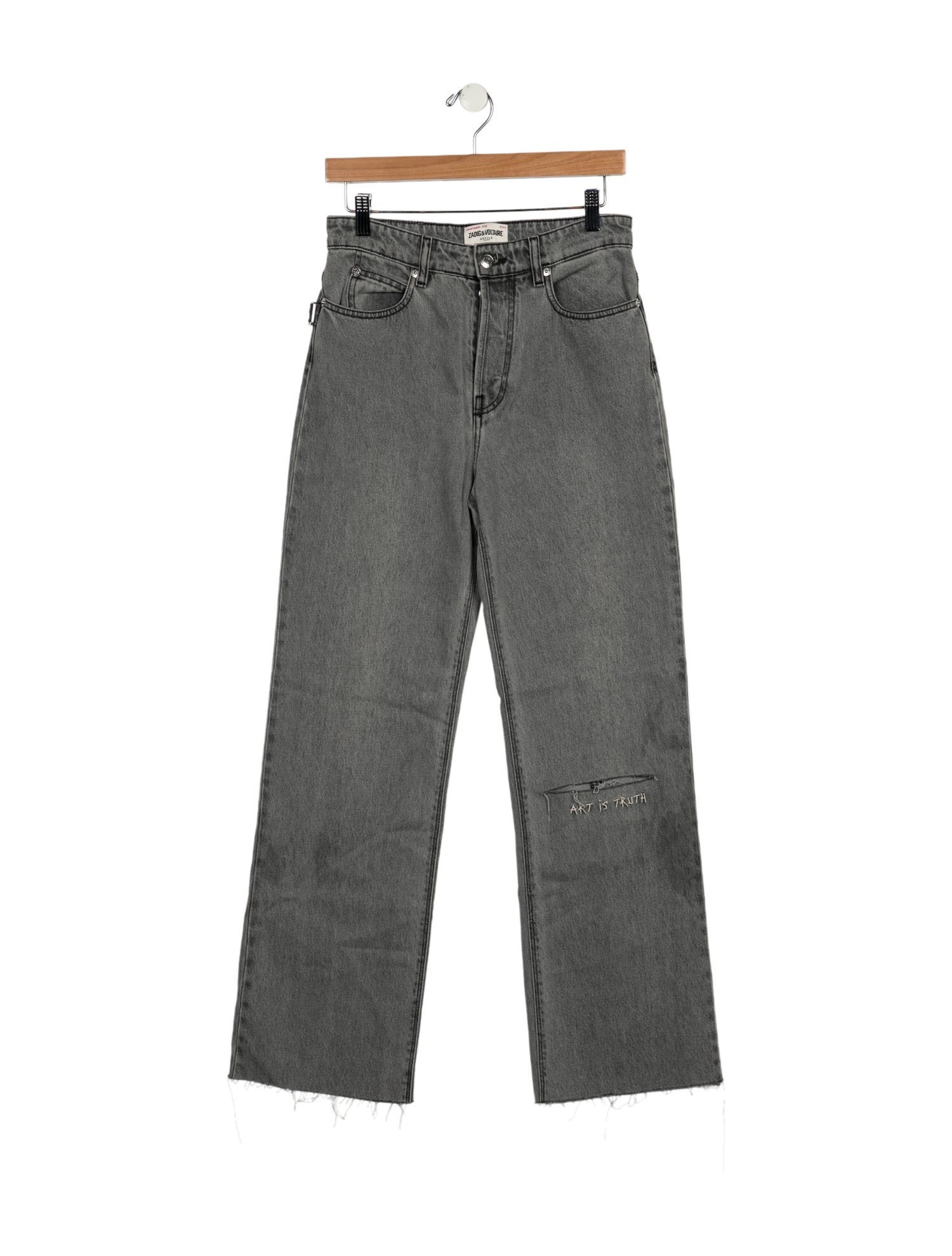 Zadig & Voltaire High-Rise Wide Leg Jeans