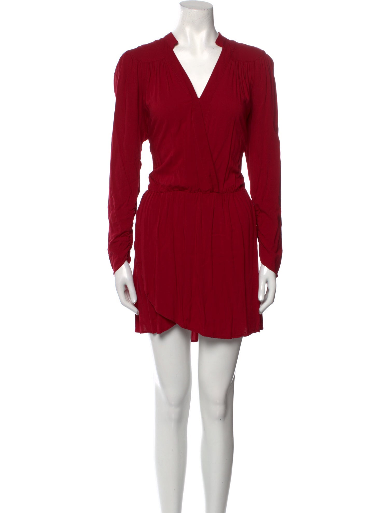 Zadig & Voltaire V-Neck Mini Dress