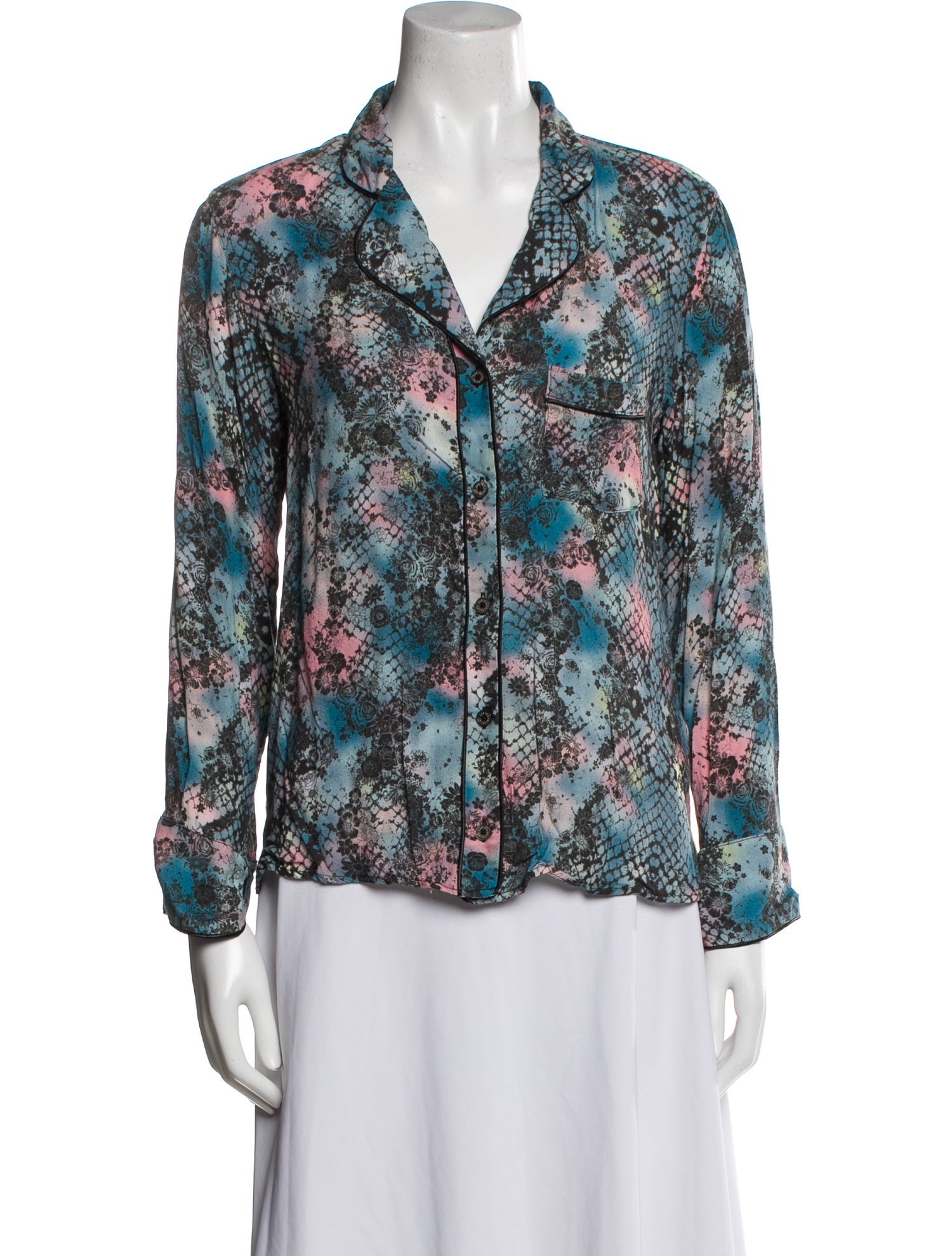 Zadig & Voltaire Animal Print Pajamas