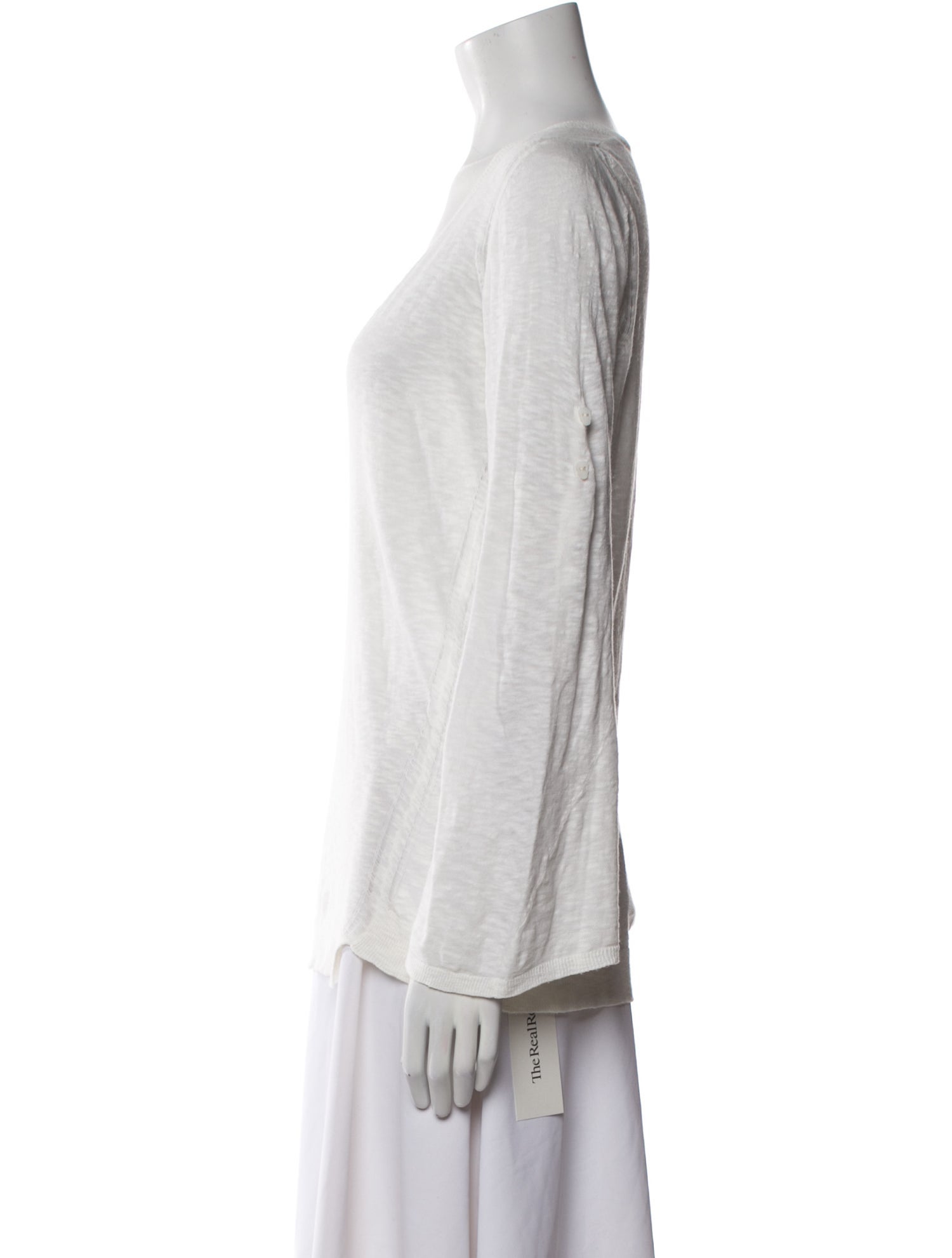 Zadig & Voltaire V-Neck Long Sleeve T-Shirt