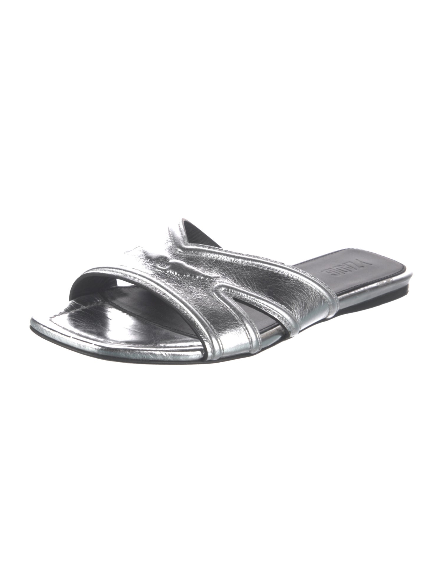 Zadig & Voltaire Patent Leather Slides