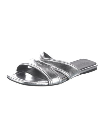 Zadig & Voltaire Patent Leather Slides