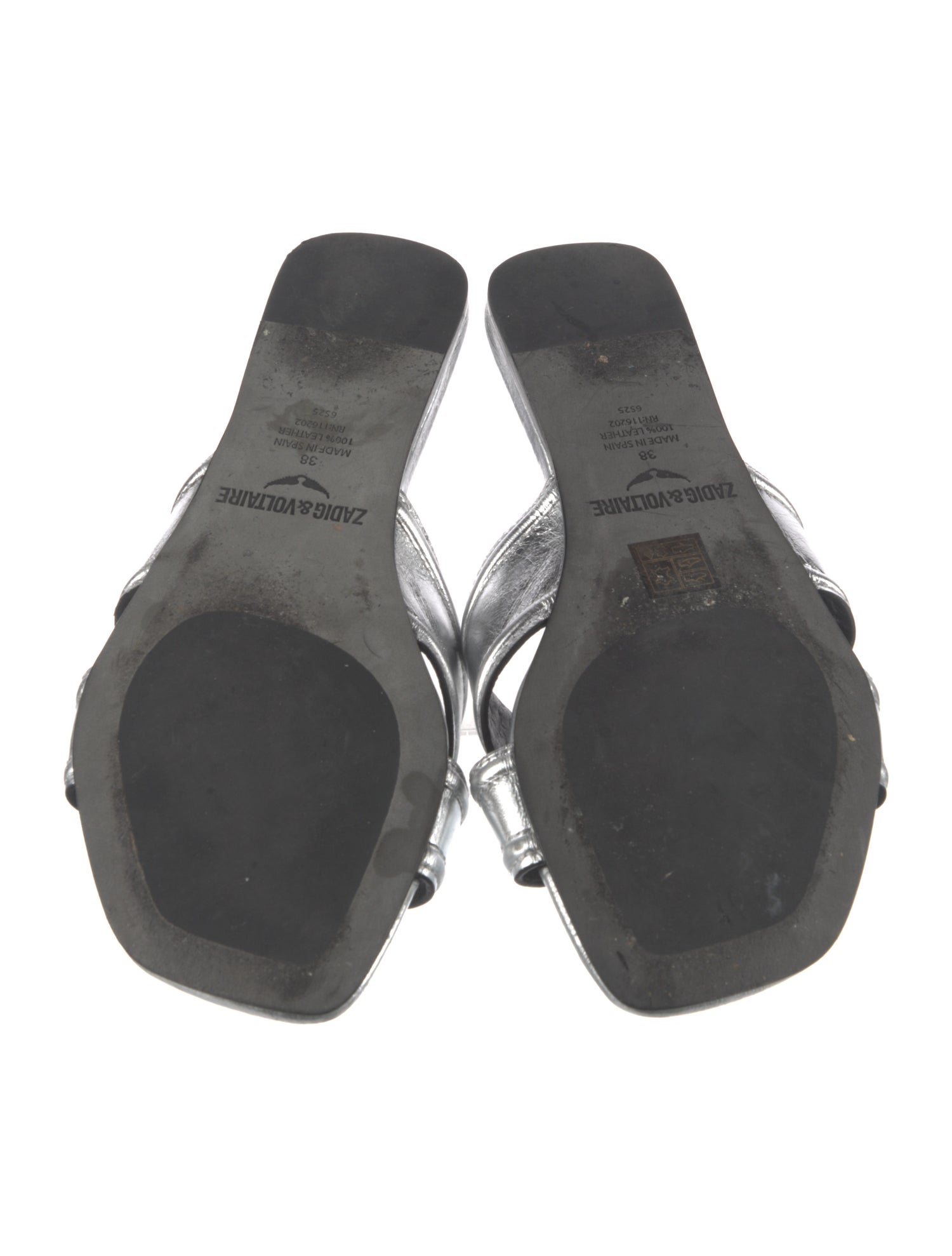 Patent Leather Slides