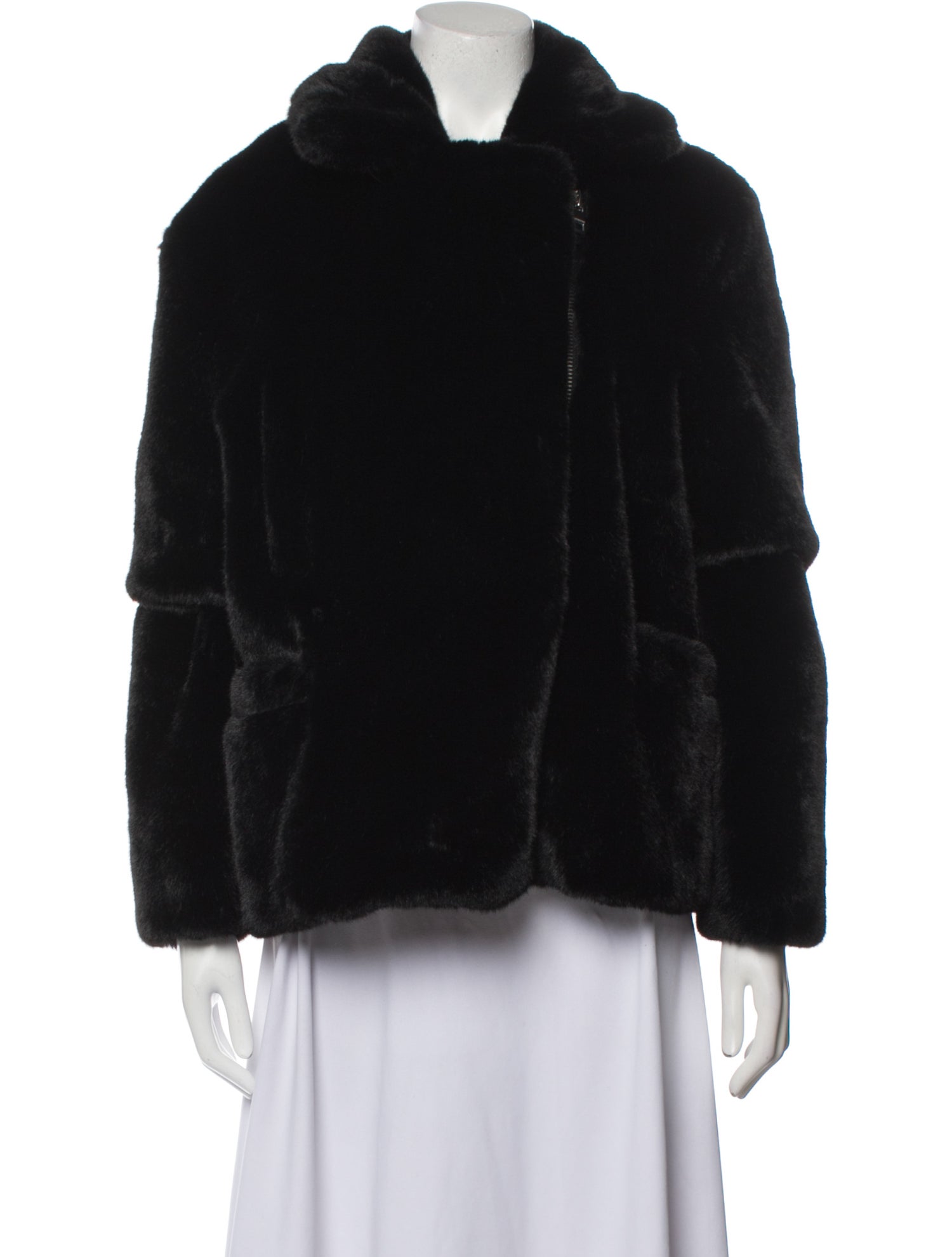 Zadig & Voltaire Faux Fur Jacket