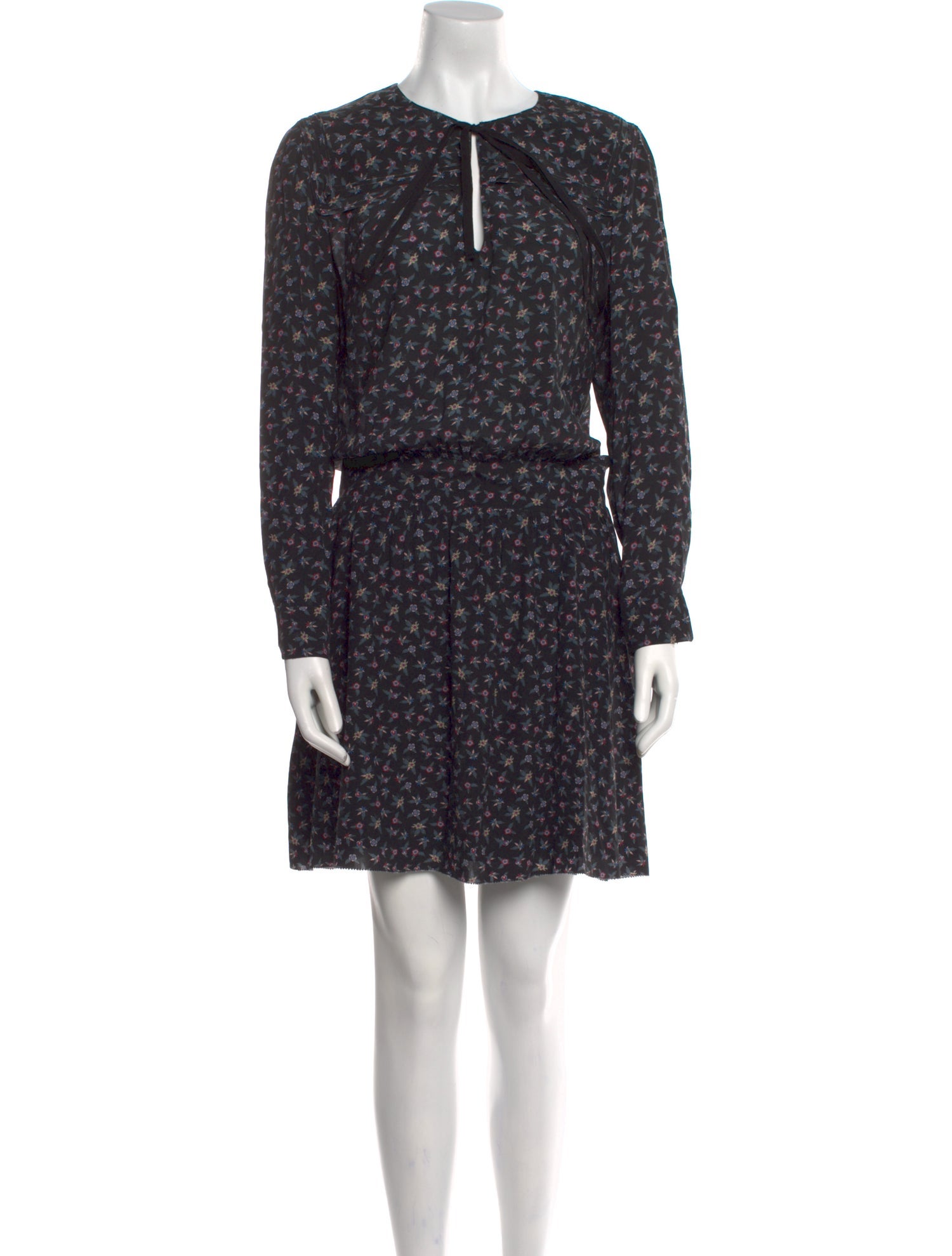 Zadig & Voltaire Floral Print Mini Dress