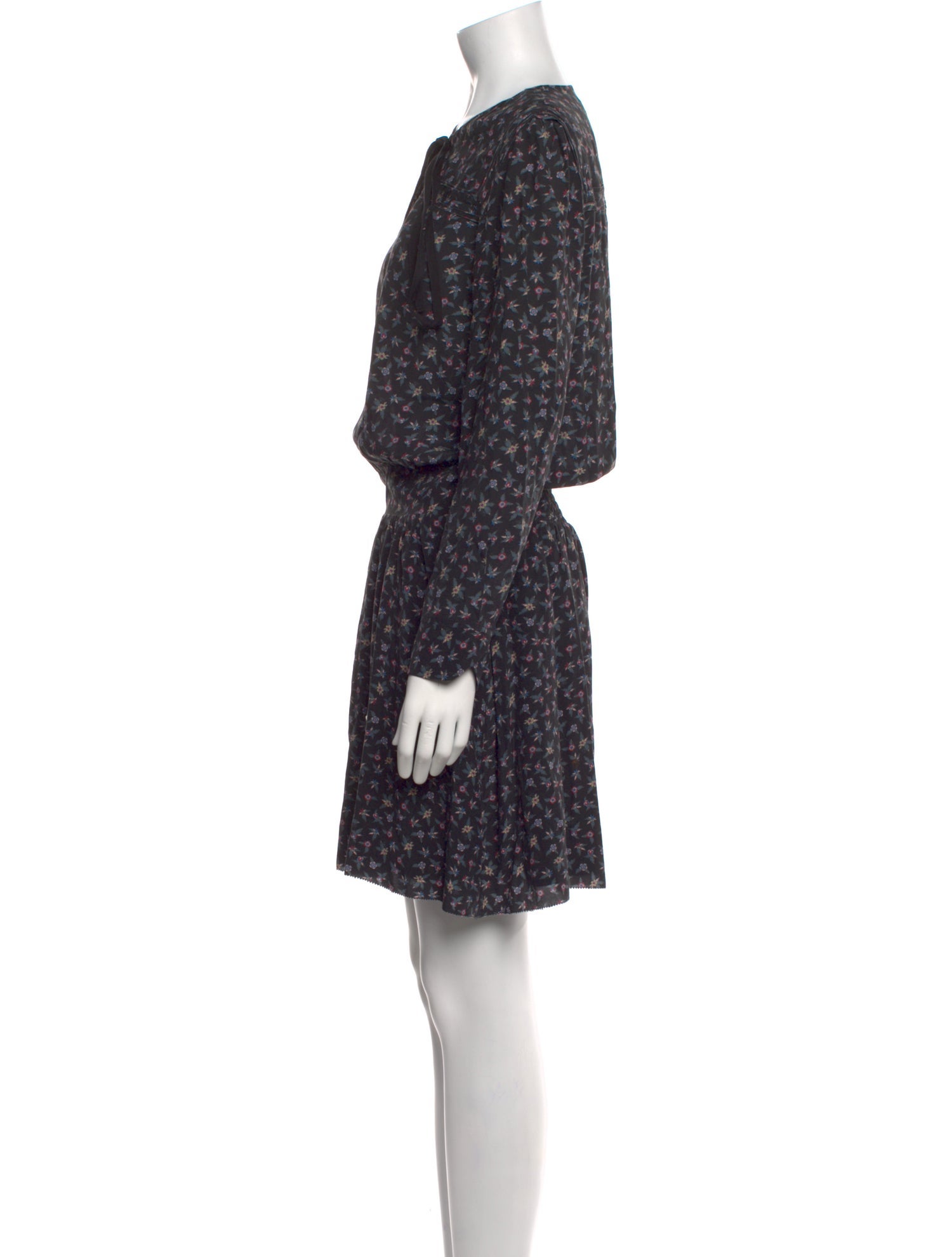 Zadig & Voltaire Floral Print Mini Dress