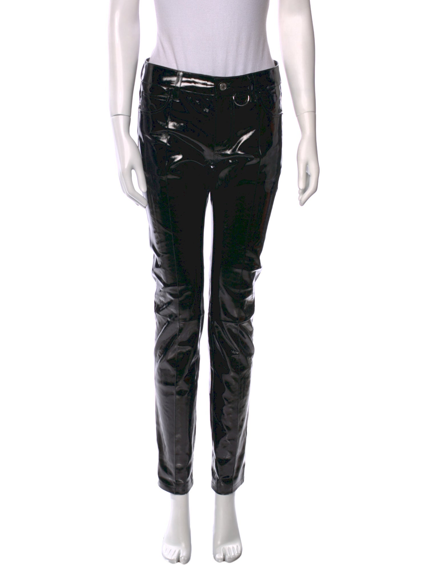Zadig & Voltaire Leather Skinny Leg Pants w/ Tags