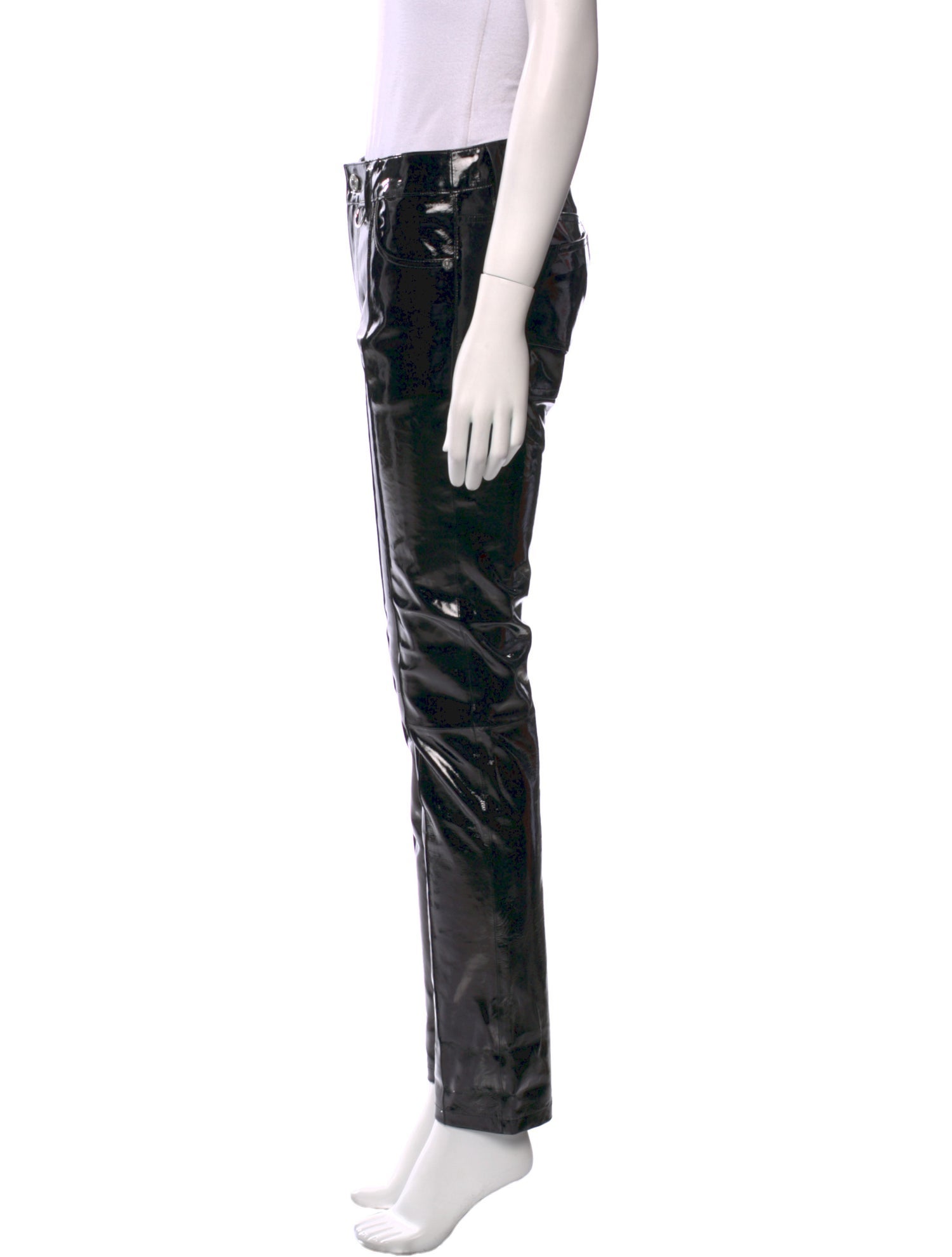 Zadig & Voltaire Leather Skinny Leg Pants w/ Tags