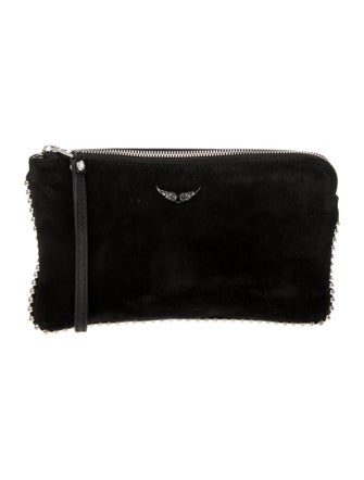 Zadig & Voltaire Suede Clutch
