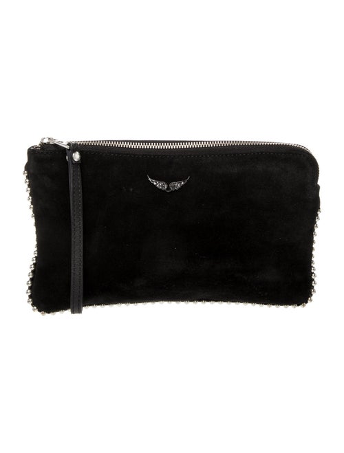 Zadig & Voltaire Suede Clutch