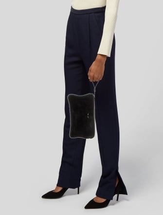 Zadig & Voltaire Suede Clutch