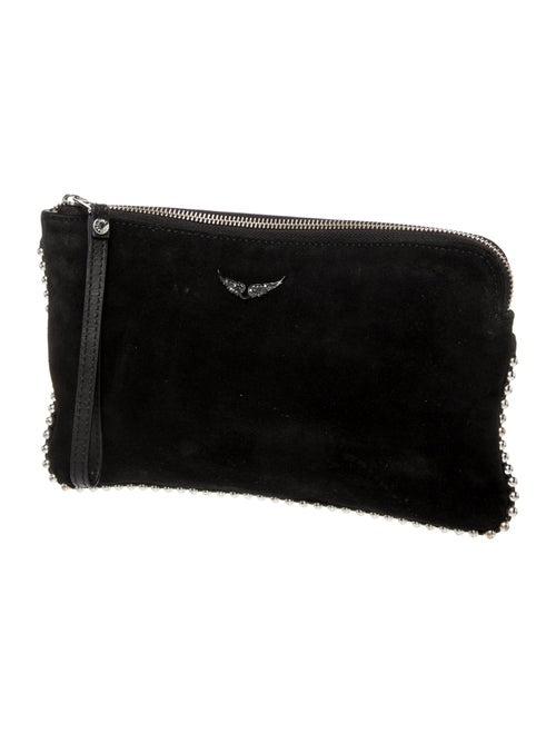 Zadig & Voltaire Suede Clutch