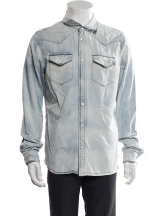 Zadig & Voltaire Long Sleeve Denim Shirt