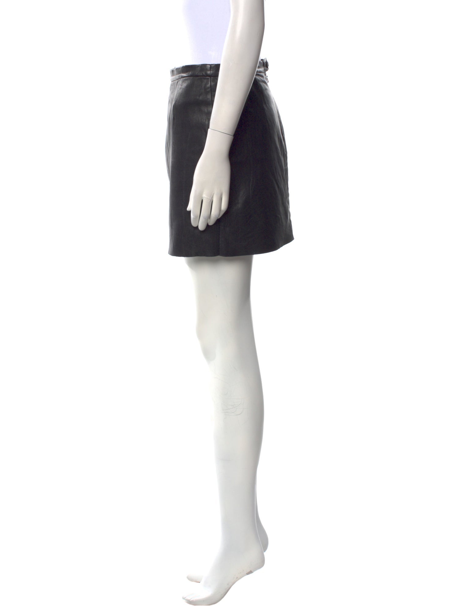 Zadig & Voltaire Leather Mini Skirt