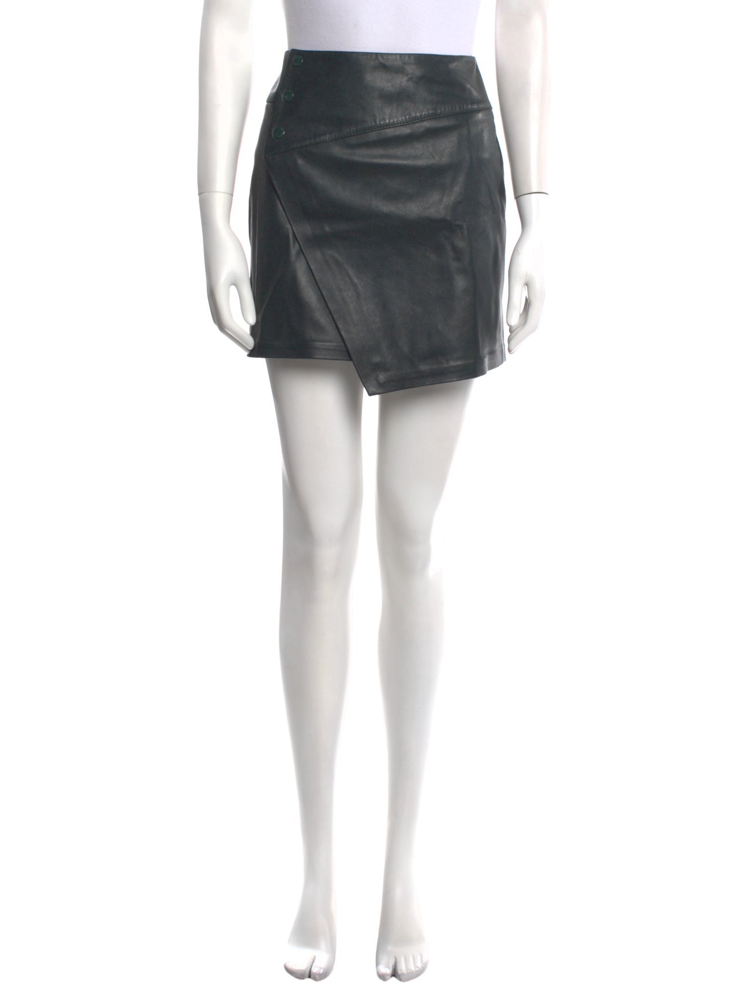 Zadig & Voltaire Lamb Leather Mini Skirt w/ Tags