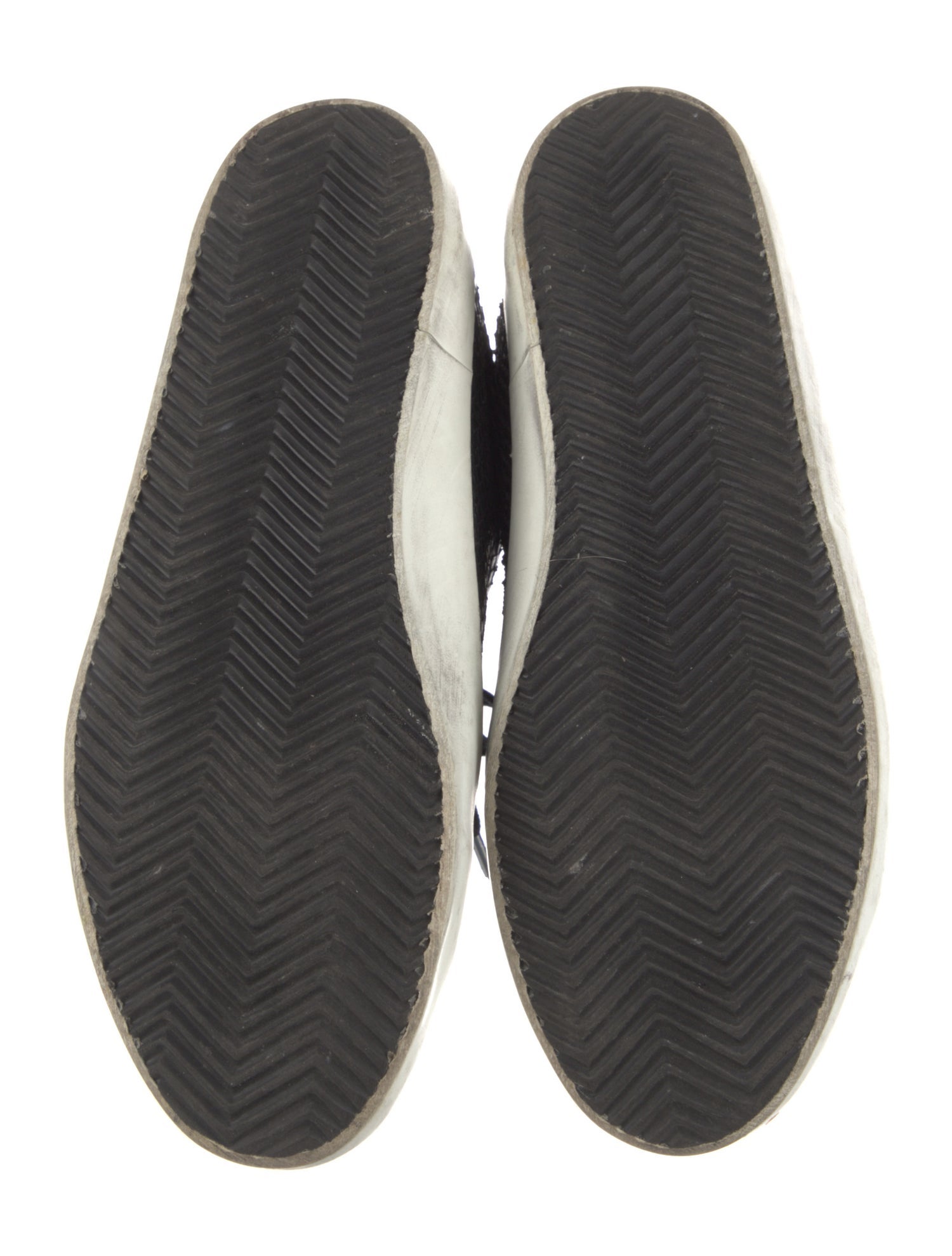 Zadig & Voltaire Leather Animal Print Sneakers