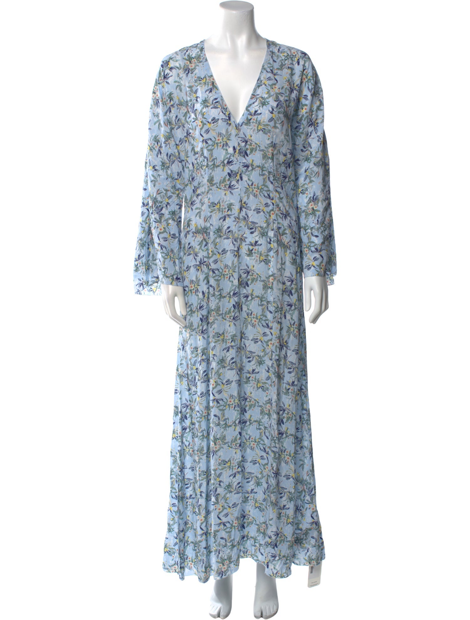 Zadig & Voltaire Floral Print Long Dress